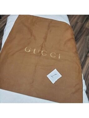 Gucci Cotton Large Drawstring Dustbag Authentic